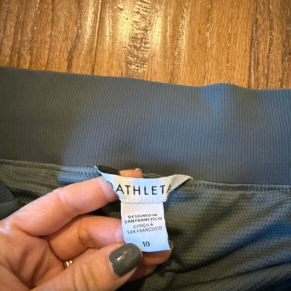Athleta soho green athletic skort size 10 - Picture 5 of 11